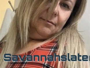 Savannahslater